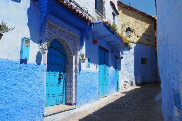 モロッコの青い町シャウエン